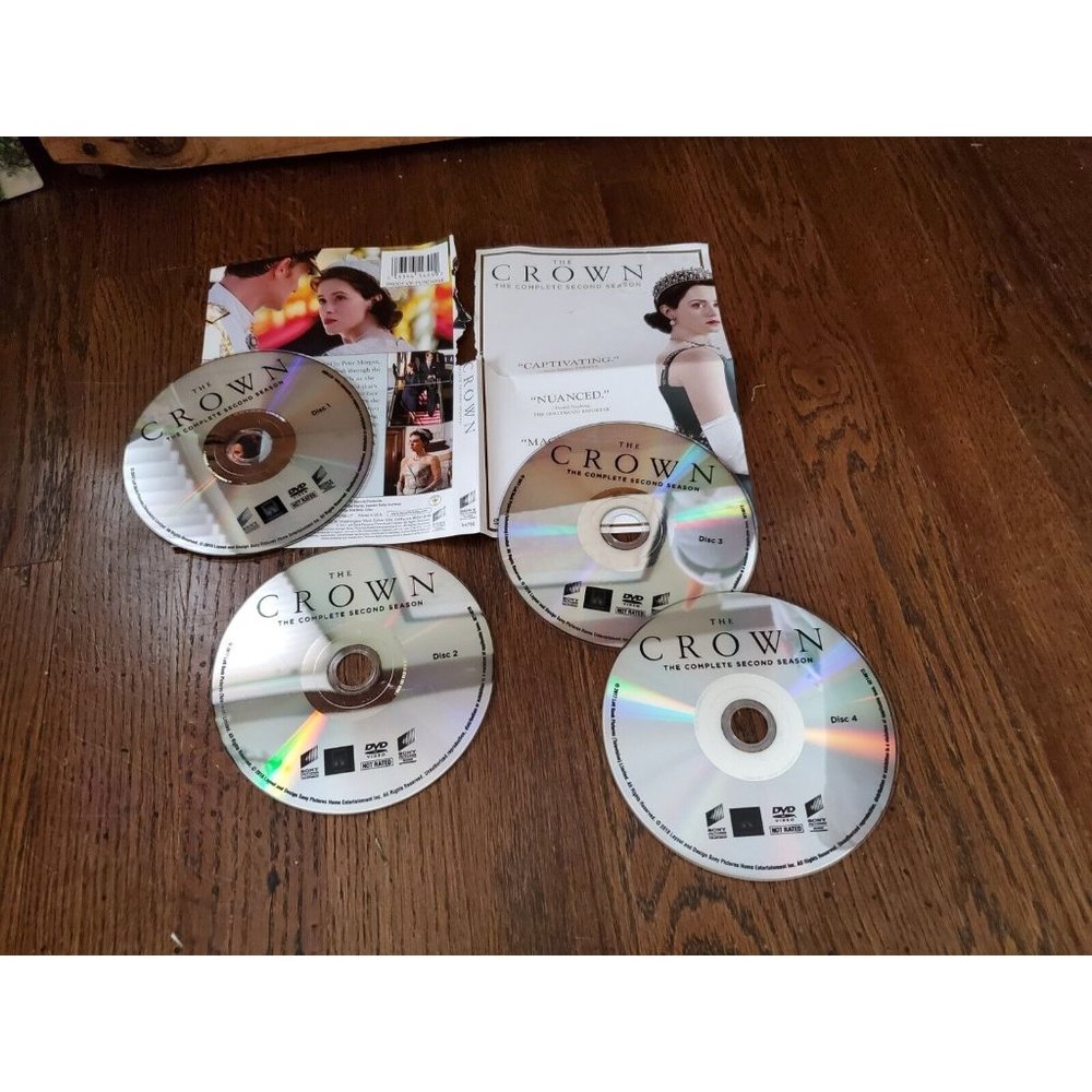 The Crown Season 2 DVD COMPLETE DISCS ONLY
